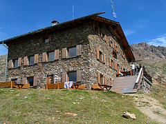 Oberetteshütte auf 2670 m