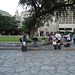 Touristes roulants / Wheeling tourists - San Antonio, Texas. USA - 29 juin 2010.