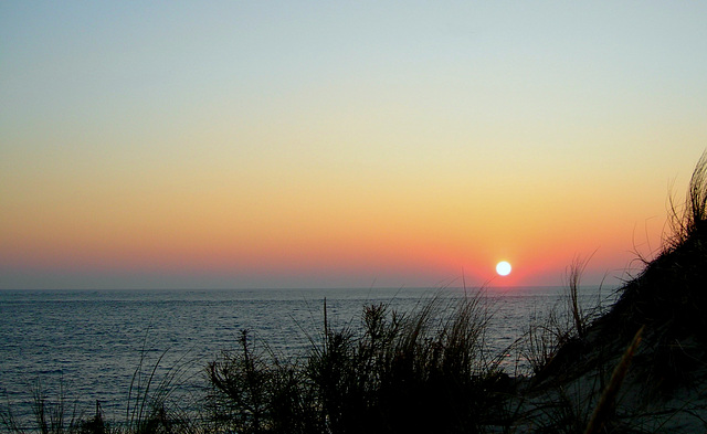 Coucher de soleil sur le Cap Ferret