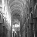 Cathédrale de Rouen, le nef vue de l'entrée