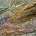 Strukuren und Farben einer Felswand - entlang des Meraner Höhenweges
