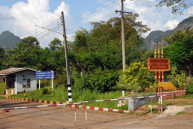 Border pass to Burma (Myanmar)