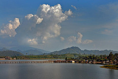 A view over Khao Laem Reservoir