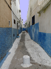 Kasbah of the Oudaias- Blue Walls