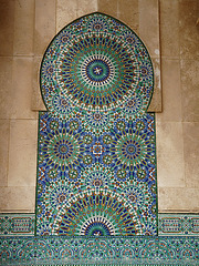 Hassan II Mosque- Tiling