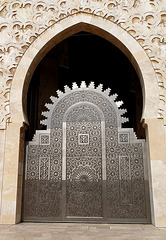 Hassan II Mosque- Arch and Door #1