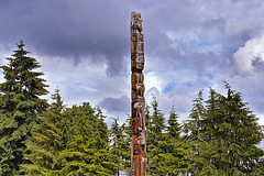 Totem Pole – UBC Anthropology Museum, Vancouver, B.C.