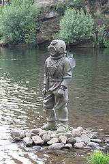 Statue du scaphandrier - Espalion