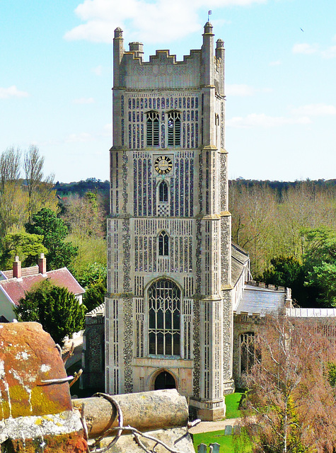 eye church tower from castle, 1460-90