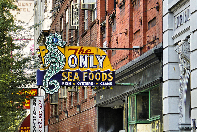 "The Only" Sea Foods Café – East Hastings Street, Vancouver, BC