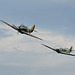 Hurricane and ME 108 in formation