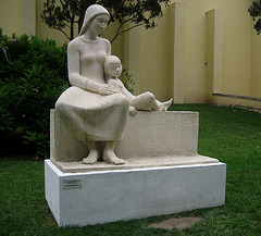 Motherhood, sculpture