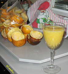 Pour me another glass!!  Orange Juice ..