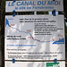 Canal du Midi - Le plan