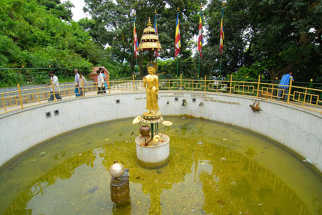World Peace Pond at Swayambhunath