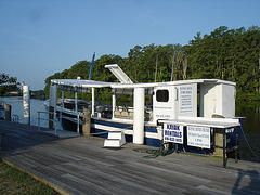 Bay Queen tourist boat / Pocomoke, Maryland. USA - 18 juillet 2010.
