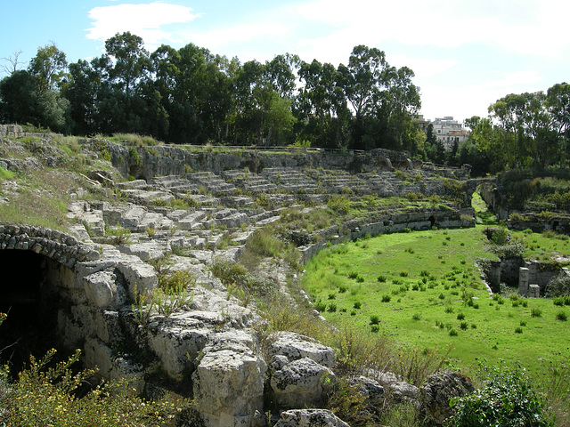 römisches Amphitheater in Syracus