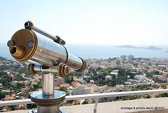 longue-vue sur Marseille