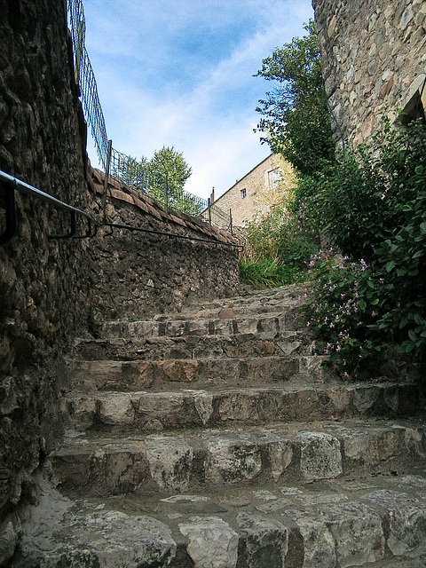 Escalier à Mirmande 26