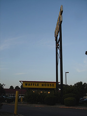 Waffle house / Hilssboro, Texas. USA - 27 juin 2010