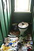 messy toilet