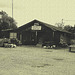 LW White grocery /  South Clayborne , Louisiana. USA - 7 juillet 2010 -  Vintage en vieille toile