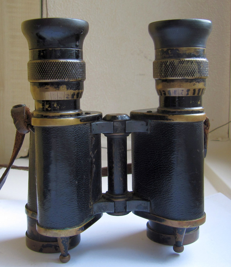 Fernglas Binoculars Jumelles (100 ans vieux)