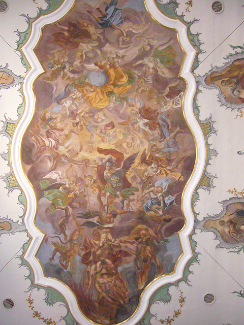 Deckenmalerei in St. Michael - Kallmünz