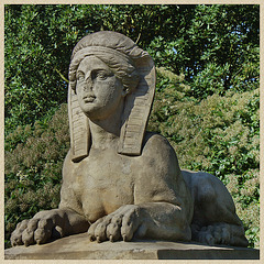 diese Sphinx vom Palais  H. C. Schimmelmann