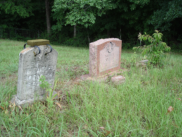 Lee Wheatly  Navellie Smith / Mt Zion cemetery. Minden, Louisiane - USA - 7 juillet 2010