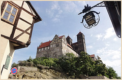 Der Schlossberg in Quedlinburg