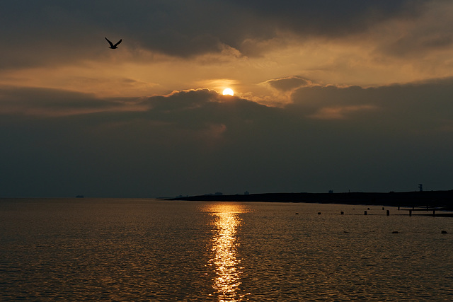 Sunset at Hayling Island