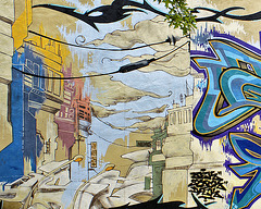 HYH Mural – Rachel and Rivard Streets, Montréal, Québec