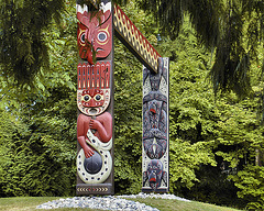 "People Amongst the People" – Stanley Park, Vancouver, B.C.