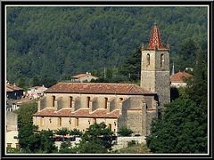 Callian   L'Eglise vue de Montauroux