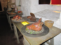 Stirling Castle the old kitchen