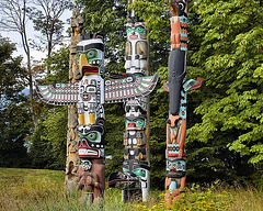 Totem Poles – Stanley Park, Vancouver, B.C.