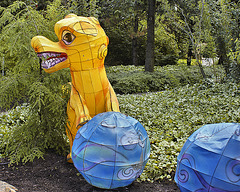 Dancing Lion Lantern – Chinese Garden, Montréal Botanical Garden
