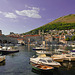 Dubrovnik harbor in the historic city centre