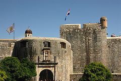 Pile gate in Dubrovnik