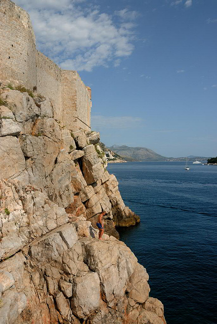 Ispod Mira rocks by Dubrovnik