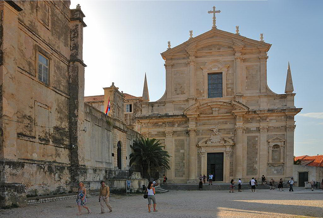 St Ignatius Church in Dubrovnik