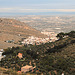 Vista del Castillo y el barrio Alto de Jaén.