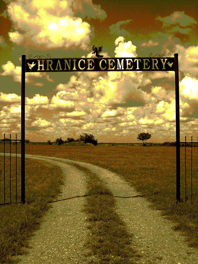 Hranice cemetery / Texas. USA - 5 juillet 2010 - Sepia