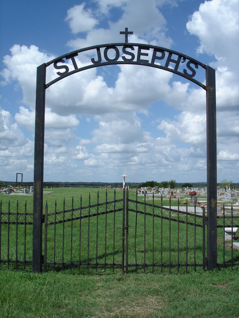 St-Joseph's cemetery / Texas. USA - 5 juillet 2010