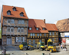 am Schlossberg in Quedlinburg