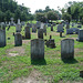 Ebenezer united methodist cemetery / Cimetière - Berlin, Maryland. USA - 18 juillet 2010.- Recadrage