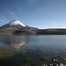 Volcan Parincota and Lago Chungara