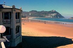 San Sebastián: playa de la Concha.