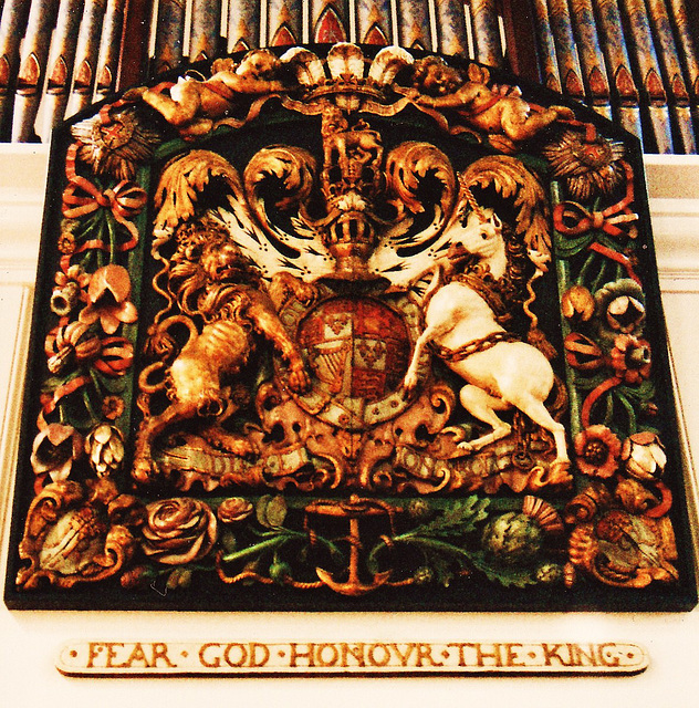 west malling 1685-8  arms of j2